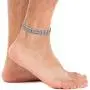 MagnetRX® Ultra Strength Magnetic Anklet for Men - Arthritis Ankle Pain Relief Magnetic Therapy Anklets - Mens Titanium Ankle Bracelets (Silver) MagnetRX® Ultra Strength Magnetic Anklet for Men - Arthritis Ankle Pain Relief Magnetic Therapy Anklets - Mens Titanium Ankle Bracelets (Silver)
