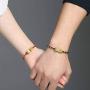 4 Pcs Pi Xiu Bracelet Feng Shui Obsidian Bracelet for Men Women Adjustable Wealth Good Luck Elastic Bracelet