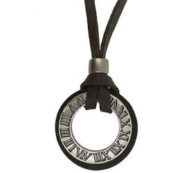 COOSTUFF ANNA Vintage Men Women Jewelry Rome Design Necklaces & Pendants Long Necklace Women Gift Colar Choker (Silver)