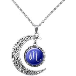 Zodiac Scorpio Necklace Pendant Custom Personalized Scorpio Jewelry Gift for Women Girl