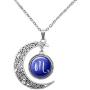 Zodiac Scorpio Necklace Pendant Custom Personalized Scorpio Jewelry Gift for Women Girl