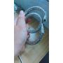Eiffy Punk Rhinestone Curved Stretch Snake Animal Cuff Bangle Bracelet for Women Ladies Wristband Jewelry
