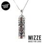 925 Sterling Silver Traveler’s Prayer Mezuzah Pendant & Prayer Box Charm Pendant on 19.5” Box Chain Necklace - Ideal Men & Women Protection Jewelry Gift
