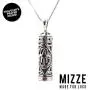 925 Sterling Silver Traveler’s Prayer Mezuzah Pendant & Prayer Box Charm Pendant on 19.5” Box Chain Necklace - Ideal Men & Women Protection Jewelry Gift