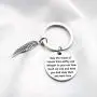 FUSTMW Memorial Keychain Sympathy Gift Loss Jewelry Remembrance Gift in Memory of Loved One May The Winds of Heaven Blow Softly FUSTMW Memorial Keychain Sympathy Gift Loss Jewelry Remembrance Gift in Memory of Loved One May The Winds of Heaven Blow Softly