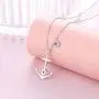 JZMSJF Valentines Day Gift 925 Sterling Silver Faith Hope Love Anchor Necklace Charm Nautical Pendant Jewelry for Women Girls JZMSJF Valentines Day Gift 925 Sterling Silver Faith Hope Love Anchor Necklace Charm Nautical Pendant Jewelry for Women Girls