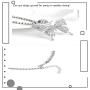 Ludress Boho Butterfly Necklaces Silver Christmas Choker Chain Necklace Rhinestone Pendant Necklaces Jewelry Accessories for Women and Girls