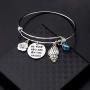 WSNANG Moana Inspired Gift Be Who You are On The Inside Bracelet Maui Jewelry Moana Ocean Gift Inspirational Gift for Her