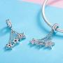 Summer Rainbow Charms for Pandora Charm Bracelet, 925 Sterling Silver Colorful Windmill Bead Charm Valentines Day Birthday for Women Mother Daughter Wife
