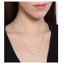Vanbelle Sterling Silver Jewelry Curved Bar Pendant Necklace with Cubic Zirconia Stones and Rhodium Plated for Women and Girls Vanbelle Sterling Silver Jewelry Curved Bar Pendant Necklace with Cubic Zirconia Stones and Rhodium Plated for Women and Girls