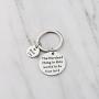 CENWA Buffy Quote Hardest Thing In This World Is To Live In It Be Brave Live Keychain 90s Television Gifts