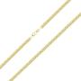 Nuragold 14k Yellow Gold 4mm Solid Miami Cuban Link Chain Pendant Necklace, Mens Jewelry Lobster Clasp 18'' 20'' 22'' 24'' 26'' 28'' 30''