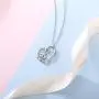 Girls Cute Piggy Jewelry 925 Sterling Silver Engraved'' I love you to the moon and back'' Delicate Hollow Heart Pendant Necklace (Labrador) Girls Cute Piggy Jewelry 925 Sterling Silver Engraved'' I love you to the moon and back'' Delicate Hollow Heart Pendant Necklace (Labrador)
