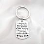 FUSTMW to My Man Keychain Husband Boyfriend Key Chain Gift I was a Little Late to Be Your First But I Want All of My Lasts to Be with You