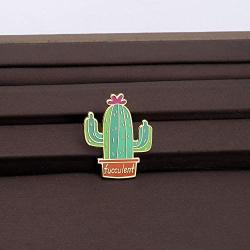 Fucculent Enamel Pin Cactus Succulent Jewelry Cactus Enamel Pin Succulent Brooch Cactus Lover Gift