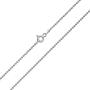 150 Gauge Strong 925 Sterling Silver Shot Bead Ball Chain Necklace For Men 16 18 20 24 Inch Nickle-Free Made In Italy