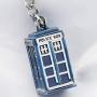 AKTAP Movie TV Series Keychain Police Box Charm Jewelry Tardis Gift Inspired Keychain Gifts for Movie Fans