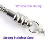 Dave The Bunny Squirrel Bracelet | Stainless Steel Snake Chain Bracelet
