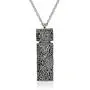 1928 Jewelry Womens Antiqued Pewter Filigree Covered 3.69 ml Glass Vial Pendant Enhancer, 30 1928 Jewelry Womens Antiqued Pewter Filigree Covered 3.69 ml Glass Vial Pendant Enhancer, 30