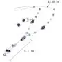 Bocar Chunky Metal Alloy Big Drop Pendant Statement Choker Collar Necklace Bocar Chunky Metal Alloy Big Drop Pendant Statement Choker Collar Necklace