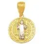 AMZ Jewelry 10k Yellow Gold Medalla De San Benito Saint St Benedict Pendant Charm AMZ Jewelry 10k Yellow Gold Medalla De San Benito Saint St Benedict Pendant Charm