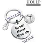 HOLLP Sobriety Keychain Sober 1/2/5 Years Anniversary Keychain Sobriety Jewelry Never Never Give Up Keychain Recovery Symbol Keychain HOLLP Sobriety Keychain Sober 1/2/5 Years Anniversary Keychain Sobriety Jewelry Never Never Give Up Keychain Recovery Symbol Keychain
