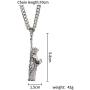 Charm Stainless Steel Statue Of Liberty Pendant Necklace For Women Men Fashion Jewelry Gift