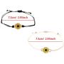 4 Pack Handmade Sunflower Bracelet Friendship Jewelry for Women Girl