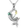 HUKKUN Sterling Silver Necklace for Women Lucky Gold Elephant Love Heart Pendant You are My Sunshine Animal Jewelry Gift for Girlfriend HUKKUN Sterling Silver Necklace for Women Lucky Gold Elephant Love Heart Pendant You are My Sunshine Animal Jewelry Gift for Girlfriend