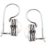 Silpada Modern Fairytale 18 mm Freshwater Cultured Pearl Drop Earrings in Sterling Silver