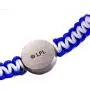 Star Wars Jewelry Unisex Adult Episode 8 R2-D2 Paracord Bracelet, Blue/White, Expandable
