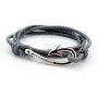 Fashionsupermarket 5-10pcs Nylon Rope Wrap Military Camouflage Nautical Fishook Bracelet, DIY Bracelet,Anklet,Necklace,32 Inch