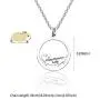 WUSUANED Pet Lover Gift Hamster Wheel Necklace Crazy Hamster Lady Hamster Lover Pendant Necklace Animal Lover Jewelry Gift for Women