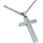 Linda Roberts Jewelry Christian Cross Pendant Necklace with Chain Mens Womens Stainless Steel Simple Style Linda Roberts Jewelry Christian Cross Pendant Necklace with Chain Mens Womens Stainless Steel Simple Style