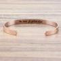Joycuff Inspirational Bracelet Friendship Gifts for Her Girl Women Daughter Jewelry Best Friend BFF Cuff