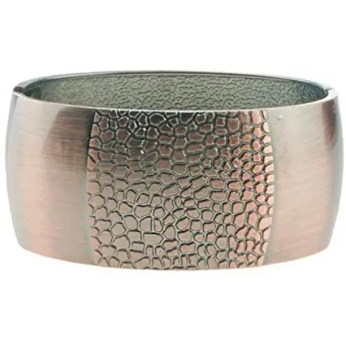 UJOY Vintage Antiqued Engraved Bracelet Opening Hinged Wide Cuff Bangle Statement Jewelry Gift Box 7719 UJOY Vintage Antiqued Engraved Bracelet Opening Hinged Wide Cuff Bangle Statement Jewelry Gift Box 7719