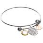Jewelry Nexus Mothers & Daughters Share an Everlasting Bond Heart Charm Bracelet