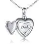 S925 Mom Dad Forever in My Heart Urn Pendant Necklace Cremation Jewelry Memorial Sterling Silver Jewelry Necklace for Ashes Keepsake Jewelry S925 Mom Dad Forever in My Heart Urn Pendant Necklace Cremation Jewelry Memorial Sterling Silver Jewelry Necklace for Ashes Keepsake Jewelry