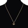 WUSUANED Vintage Minial Honeybee Bumblebee Necklace Insect Jewelry for Women Girl