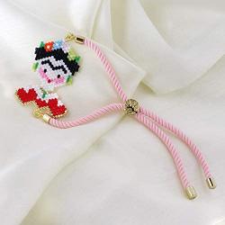 Frida Kahlo Bracelets Miyuki Wrist Chain Seed Beads Handmade Woven Jewelry Women Bohemian Gifts