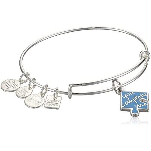 Alex and ANI Womens Charity by Design, You Complete Me, EWB Bracelet, Expandable
