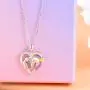 ZGBY S925 Sterling Silver Girls Unicorn Necklaces Lovely Animal Heart Jewelry Pendant Gifts for Girls Women Lovers ZGBY S925 Sterling Silver Girls Unicorn Necklaces Lovely Animal Heart Jewelry Pendant Gifts for Girls Women Lovers