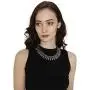 athizay Necklace Silver oxidized Indian Jewelry Chunky Beads Embellishments Choker Necklace athizay Necklace Silver oxidized Indian Jewelry Chunky Beads Embellishments Choker Necklace