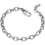 CHOMAY Link Chain Bracelet Choker Necklace Stainless Steel Jewelry for Women Girls Gift