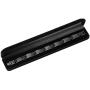 Willis Judd Mens Carbon Fiber Titanium Magnetic Bracelet Size Adjusting Tool and Gift Box Included (8.5inch)