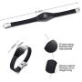 XUANPAI Stainless Steel Masonic Freemason Braided Bracelets Bangle with Dog Tag Pendant Necklace for Men