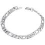 PROSTEEL 7mm Figaro/Cuban Chain Bracelets, Men Women Bracelet, Stainless Steel