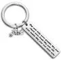 FUSTMW Biker Gift Motorcycle Keychain Bikers Prayer Gift May Your Ride Never Tumble May Your Rear Never Ache Bike Lover Jewelry Gift