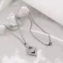Crystal Teardrop Heart Cremation Urn Pendant Memorial Necklace Stainless Steel Ashes Holder Keepsake Jewelry Crystal Teardrop Heart Cremation Urn Pendant Memorial Necklace Stainless Steel Ashes Holder Keepsake Jewelry