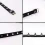 NEWITIN 9 Pieces PU Leather Punk Jewelry Set for Women and Girls Includes 3 Pieces Punk Chokers Leather Chokers and 6 Pieces Punk Bracelets Leather Bracelets, Adjustable Goth Chokers and Wristbands NEWITIN 9 Pieces PU Leather Punk Jewelry Set for Women and Girls Includes 3 Pieces Punk Chokers Leather Chokers and 6 Pieces Punk Bracelets Leather Bracelets, Adjustable Goth Chokers and Wristbands